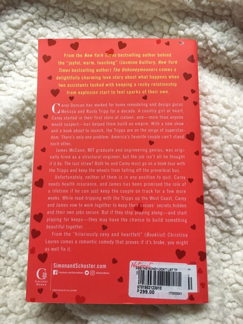 The honey dont list by christina lauren hobbies toys books