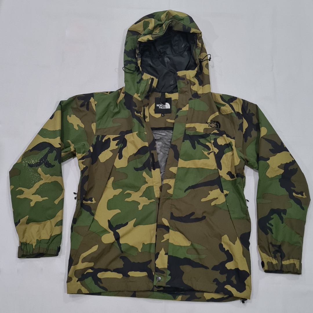 The north face camo jacket outlet