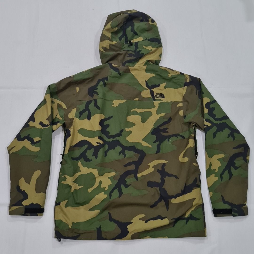 North face rain jacket camo sales