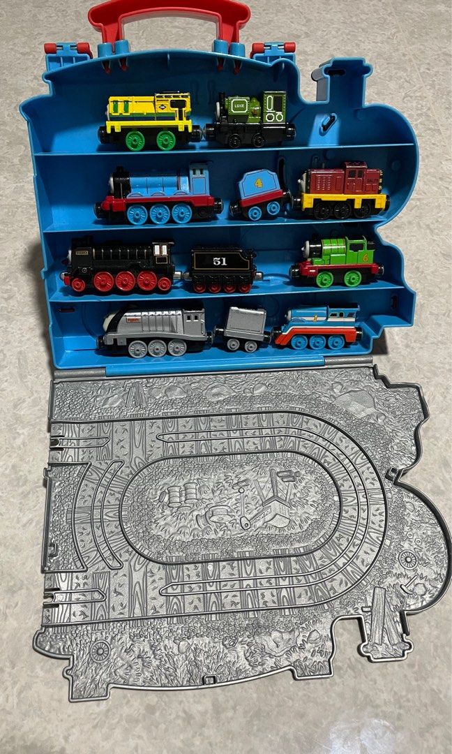 Thomas Friends Take n Play Carry case and Trains