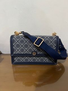 Tory Burch Monogram Jacquard Shoulder Bag