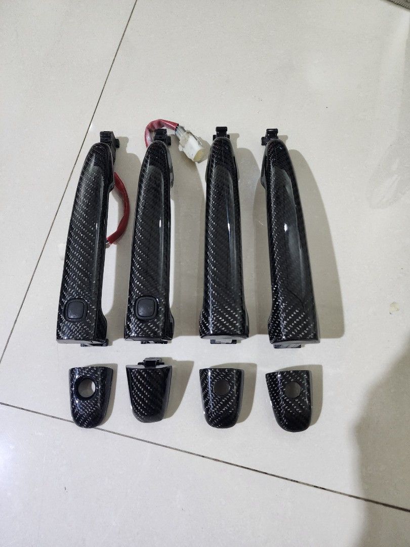 Toyota Estima ACR50 Carbon Fiber Door Handle, Car Accessories