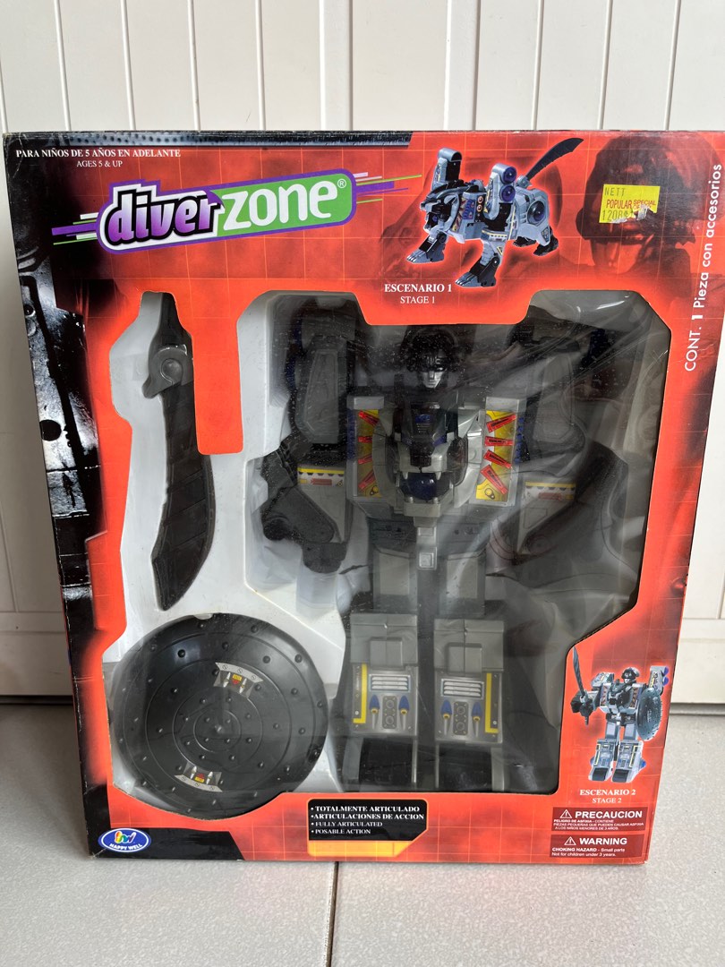 Transformable Toy Diver Zone, Hobbies & Toys, Toys & Games on Carousell