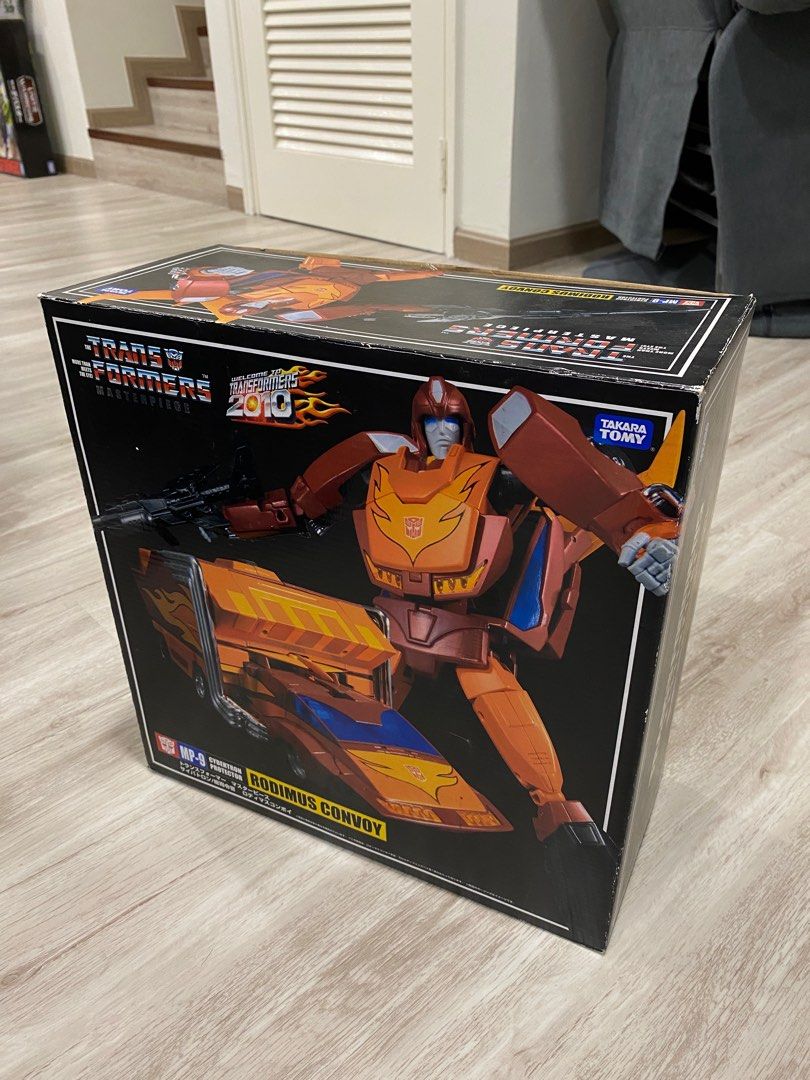 Transformers Masterpiece Rodimus Hot Rod MP 09 MP9 Takara BIB