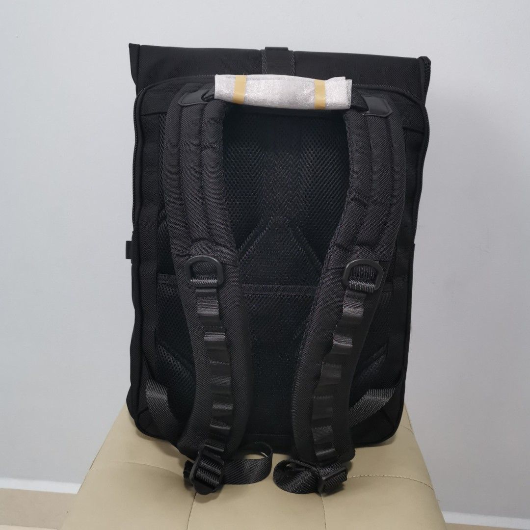 Tumi Alpha Bravo Logistic Flap backpack (Black), Men's Fashion, Bags ...