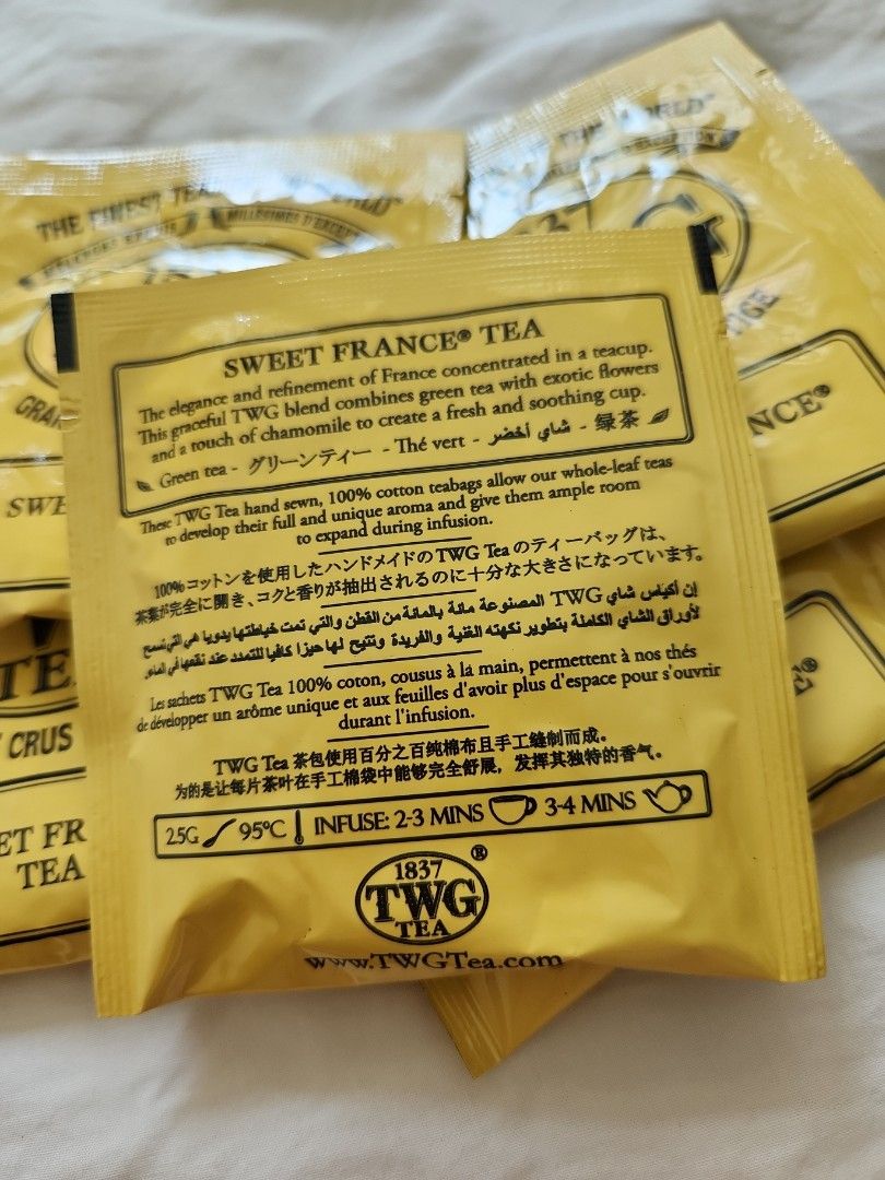 TWG Sweet France Tea, Food & Drinks, Beverages on Carousell