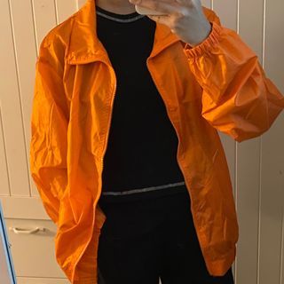 UNISEX Orange Bomber Jacket