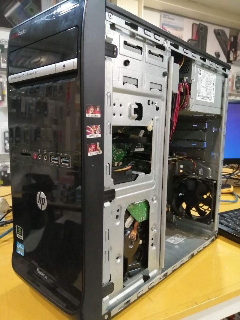 (USED) Office Desktop PC Computer i52400 GT620 4gb ram built in wifi