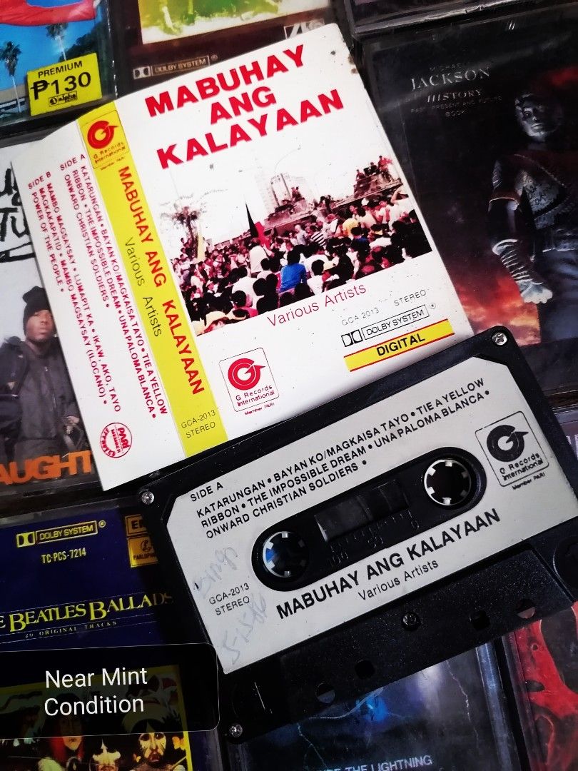 Various Artists Mabuhay ang Kalayaan Cassette Tape Original Cassette