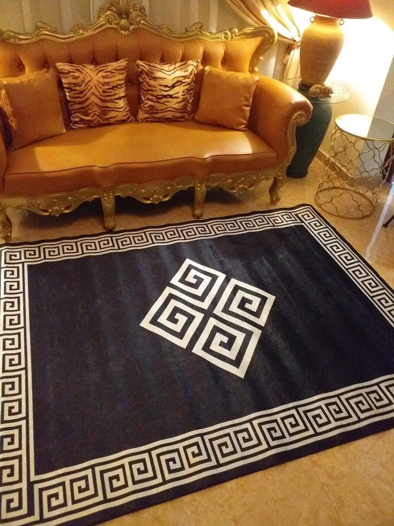 VERSACE DESIGN IN BLACK AND WHITE., Furniture & Home Living, Home Decor