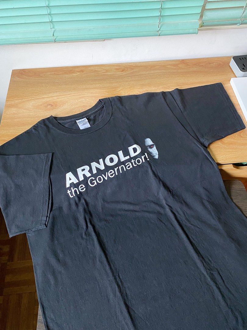 (Vintage) 2003 Arnold Schwarzenegger - The Governator - Campaign T ...