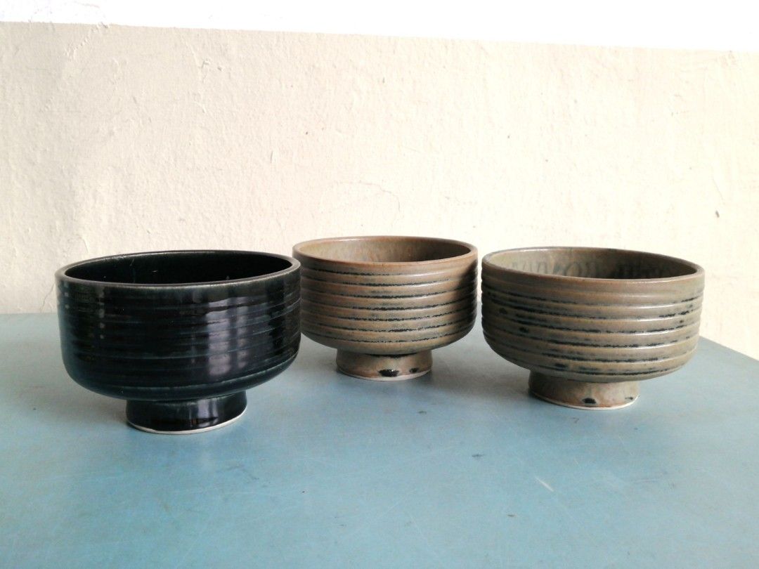 Vintage Japan Ikebana Vases Yamasan Japan, Furniture & Home Living