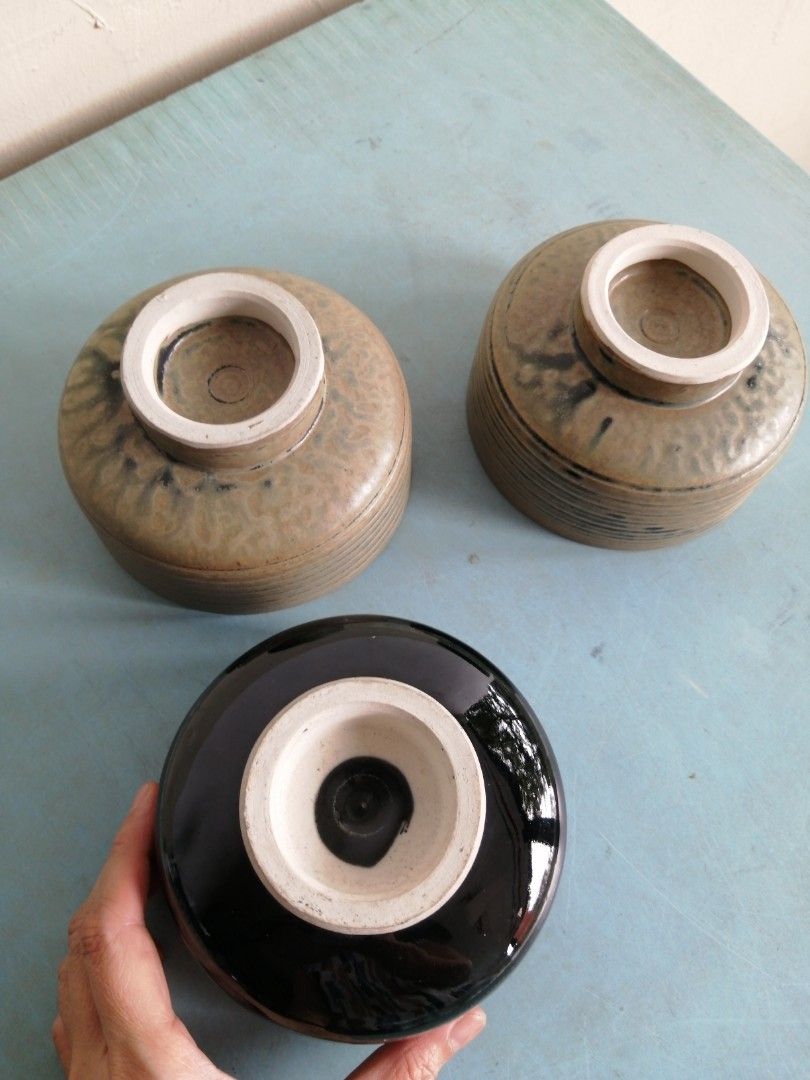 Vintage Japan Ikebana Vases Yamasan Japan, Furniture & Home Living