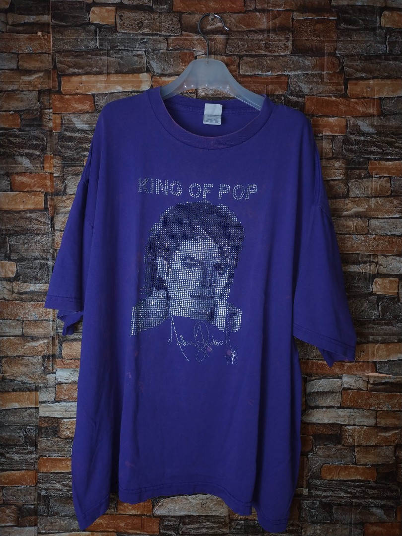 Männer King Jackson Singer Michael T-Shirts Allover-Drucke