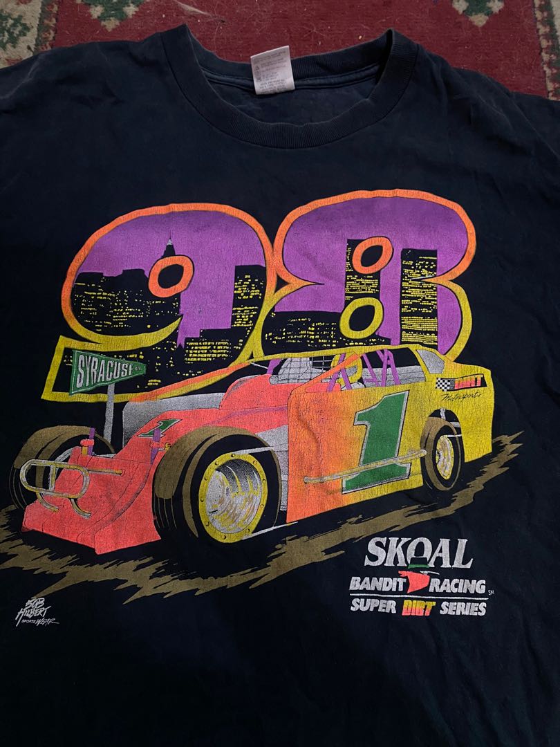 Vintage race car shirt, Men&rsquo;s Fashion, Tops & Sets, Tshirts & Polo