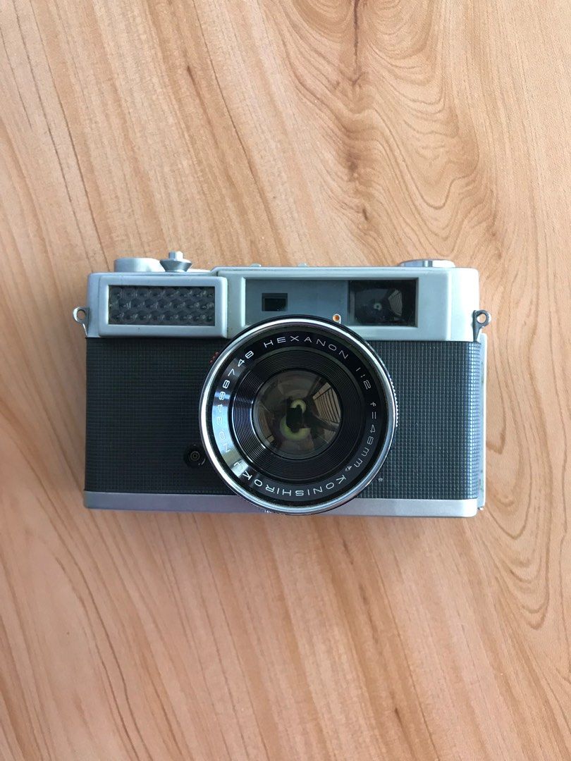 Vintage Rangefinder Film Camera Konica S1, Photography, Cameras on