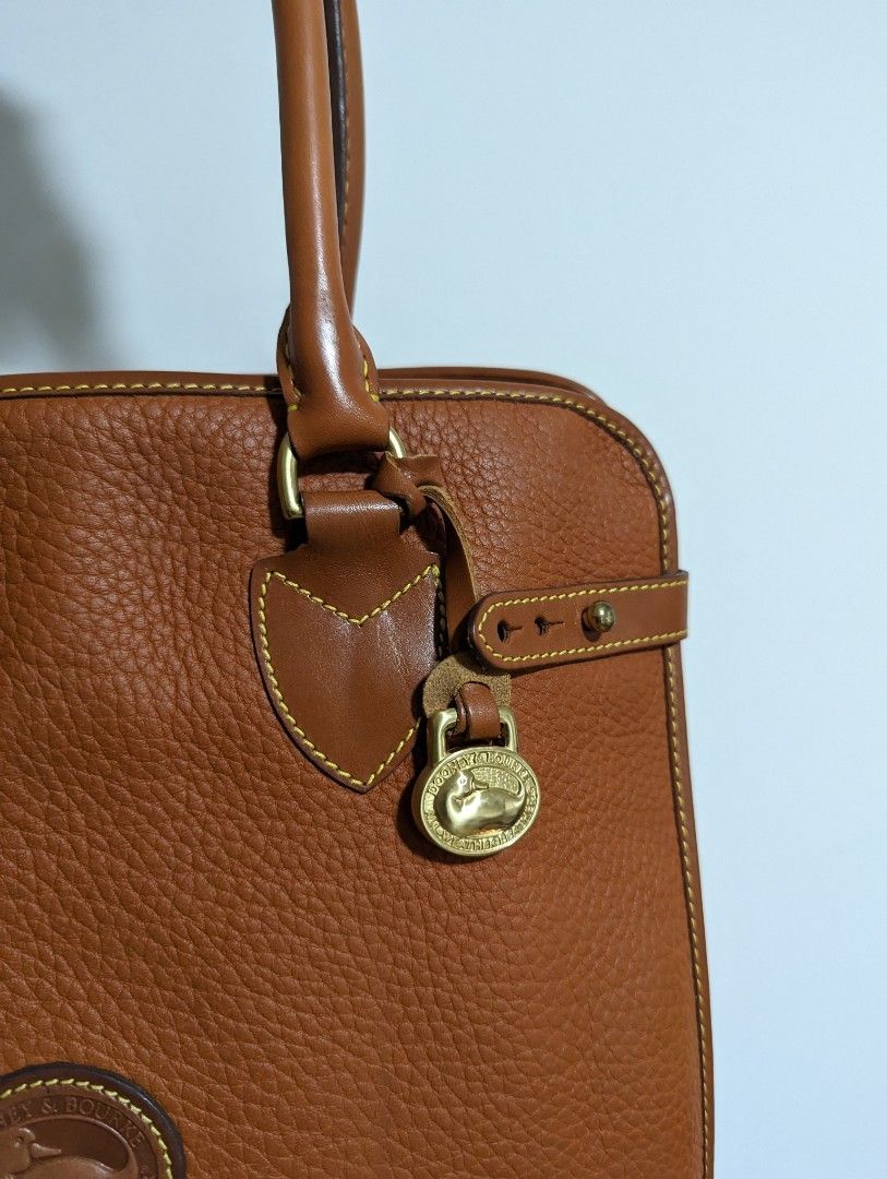 Dooney and bourke tan leather purse sale