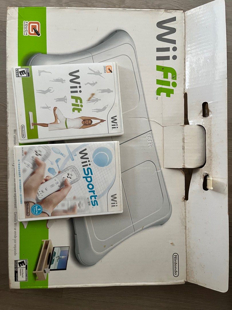 Wii fit board with wii sports game Balance board