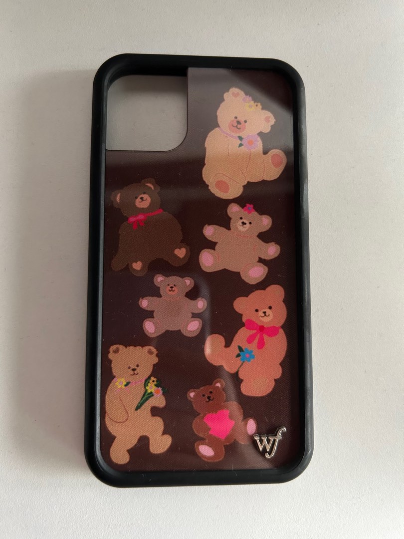 Wildflower Beary Cute iPhone 11 Case, Mobile Phones & Gadgets, Mobile