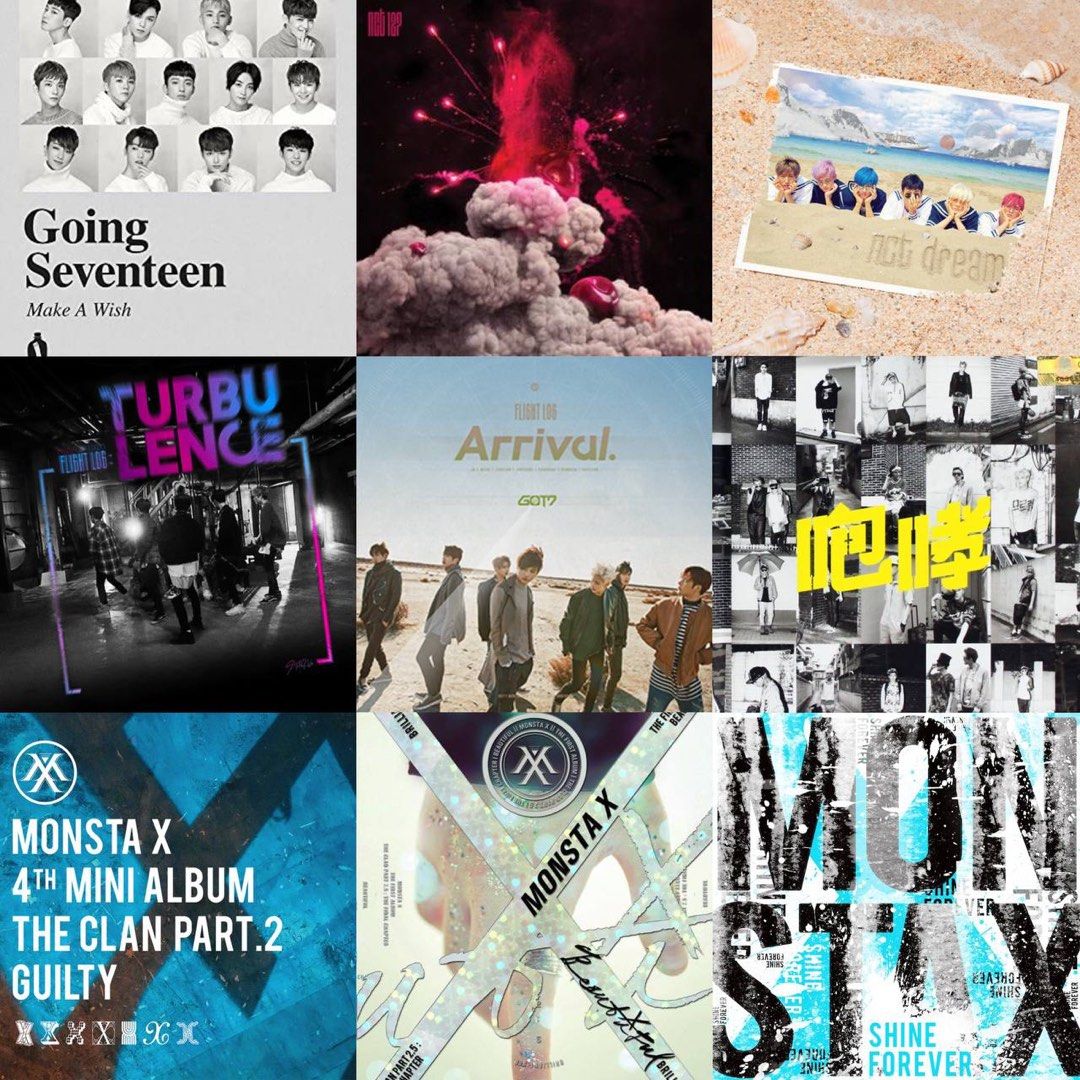 Kpop albums - Media