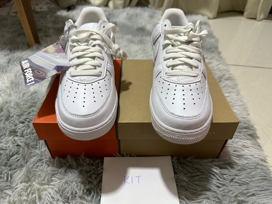 WTS Nike Air Force 1 Color of the month white, Men's Fashion, Footwear ...