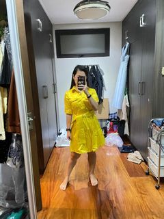 Yellow Mini Dress