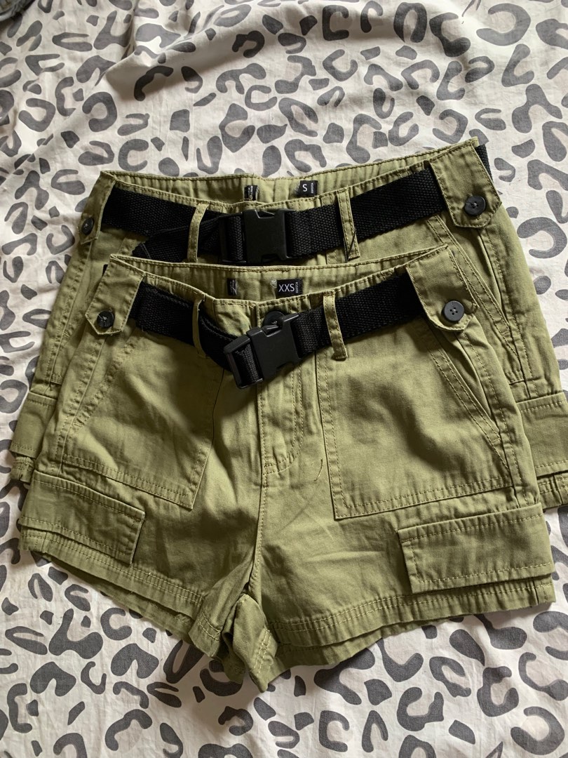 ZARA CARGO SHORTS, Women's Fashion, Bottoms, Shorts on Carousell