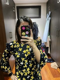 Zara Floral Mini Skirt
