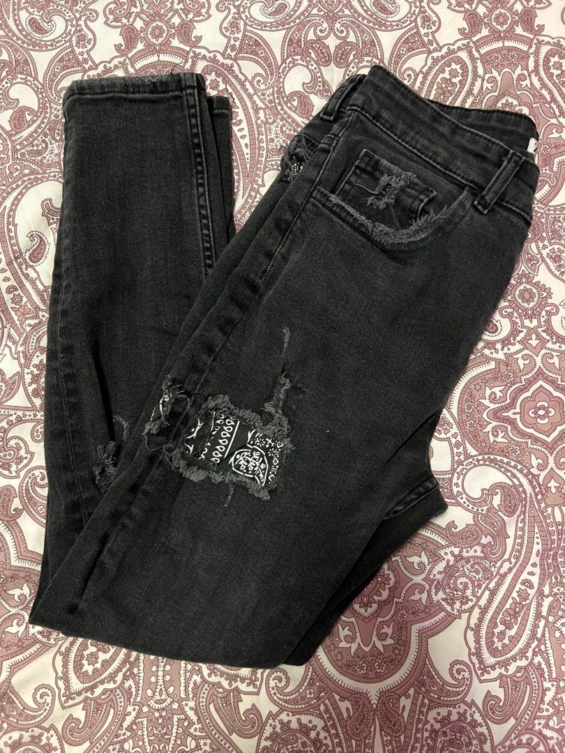 Zara bandana jeans 2025
