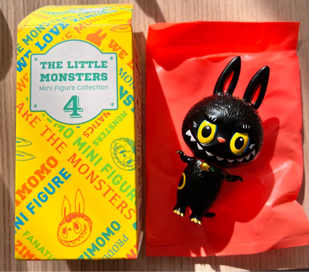 LABUBU ZIMOMO招き猫 HOW2WORK 限定 POP MART x HOW2WORK The Little Monsters 3 Labubu Zimomo