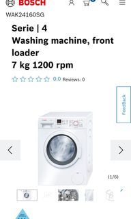 Bosch WAK24160SG 7kg Front Load Washing Machine