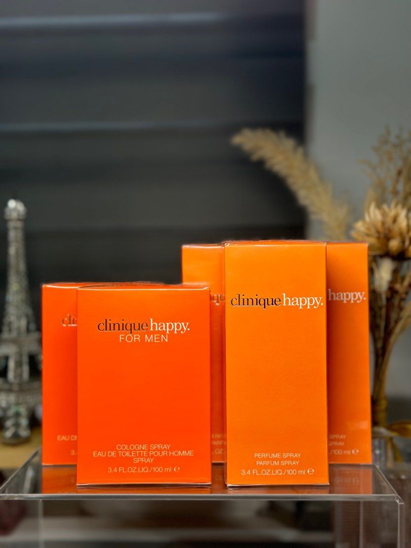 100% US Authentic Clinique Happy for Men 100ml (Category: Fragrance & Deodorants) located in Rizal. Submitted by authenluxeph (Listing ID 1212430525, Image 1). Description: Brand new and sealed 100% Authentic or money back guarantee NOT Testers!!! Bought in Abu Dhabi Airport Size 100ml .