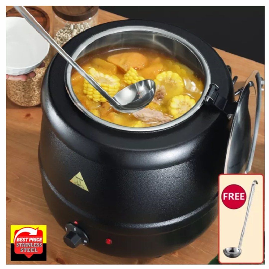 10 L Heavy Duty Commercial Soup Warmer TV Home Appliances