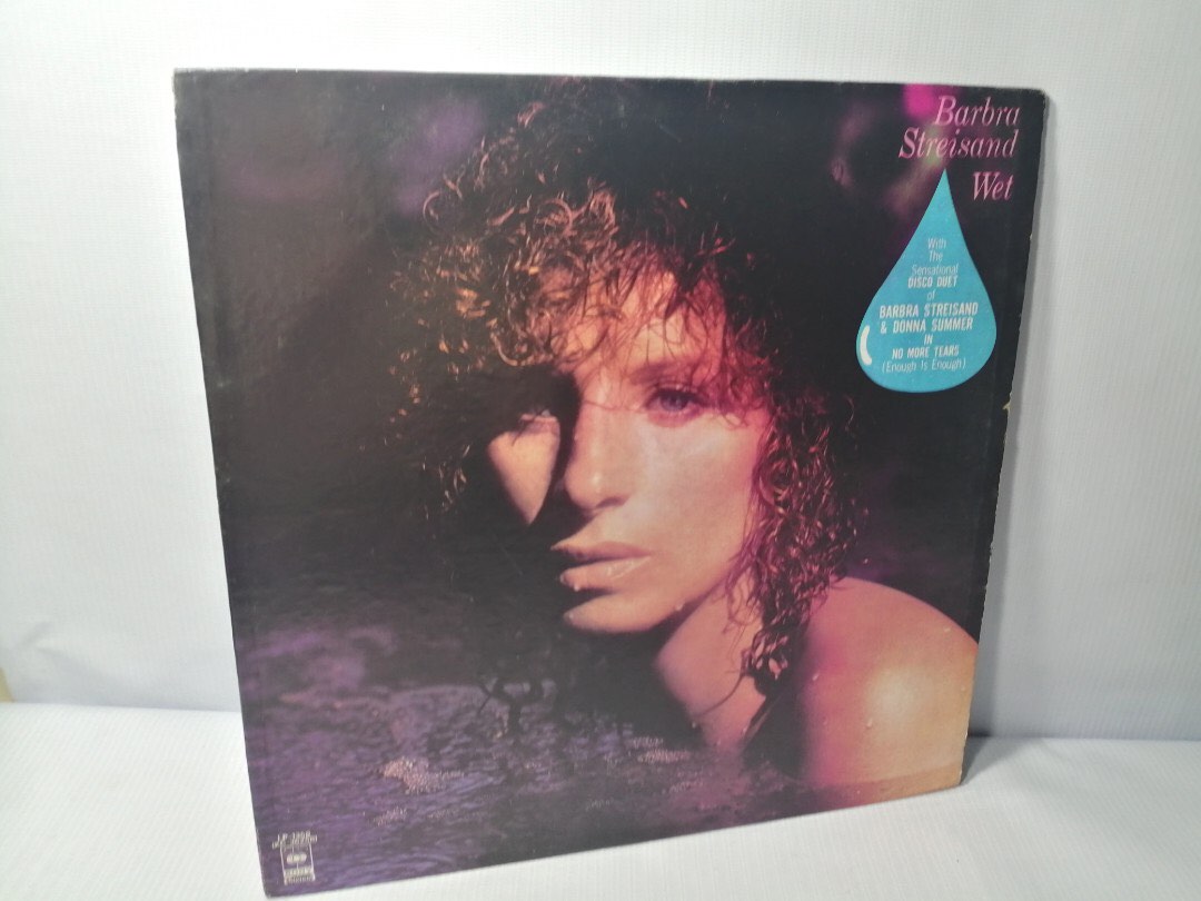 1979 Wet Barbra Streisand Lp Vinyl Music Album Record Plaka Vintage And Collectible Hobbies 4039