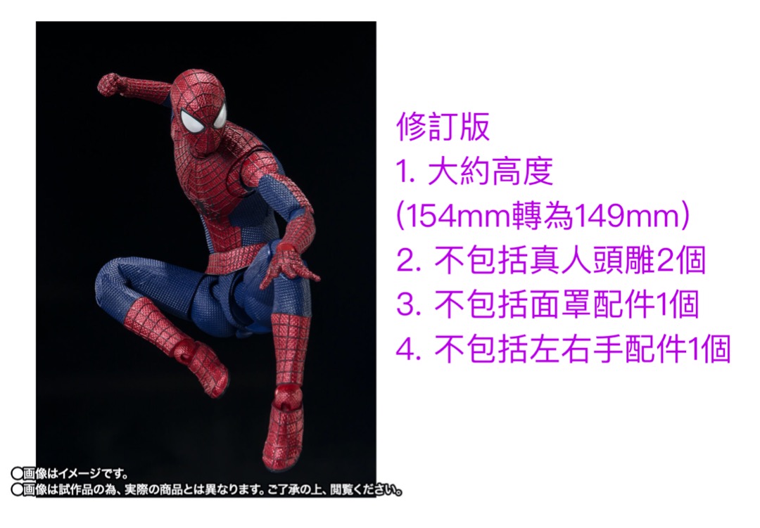 預訂2023年6月] S.H.Figuarts/SHF Marvel 超凡蜘蛛侠(修訂版) S.H.