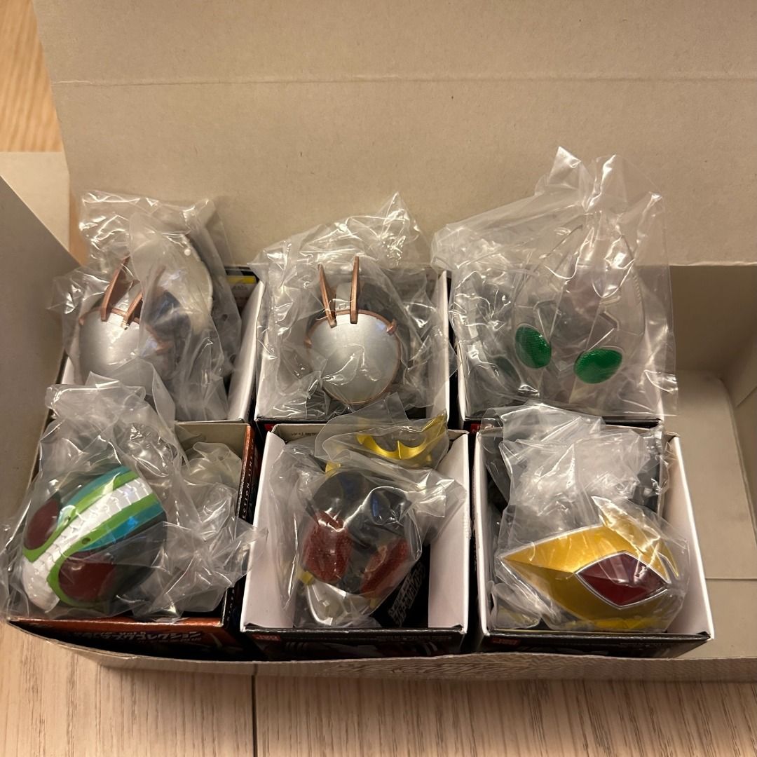 全新 幪面超人 頭像 散款 Masked Rider Collection (不散賣), 興趣及遊戲, 玩具 & 遊戲類 - Carousell