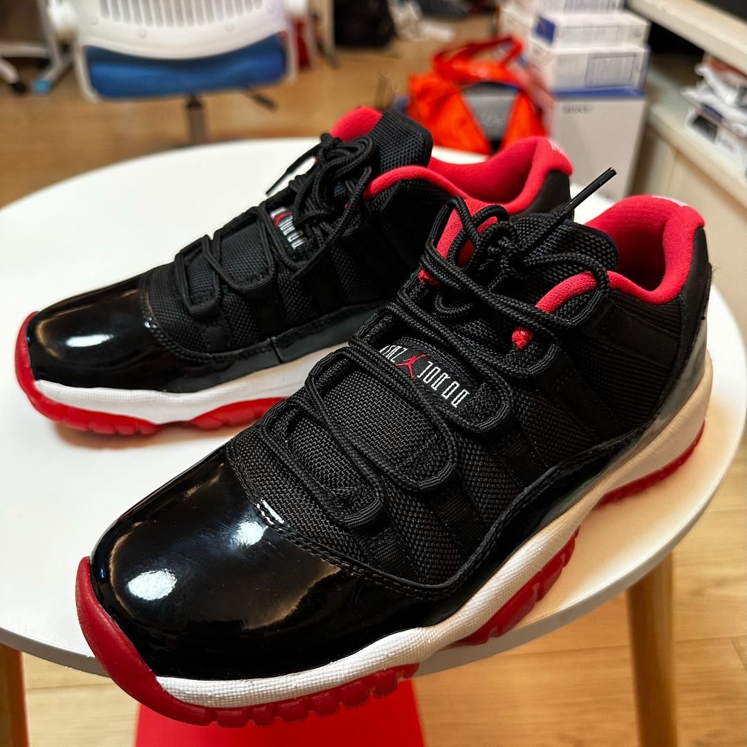 Air jordan 11 shop retro low bg red