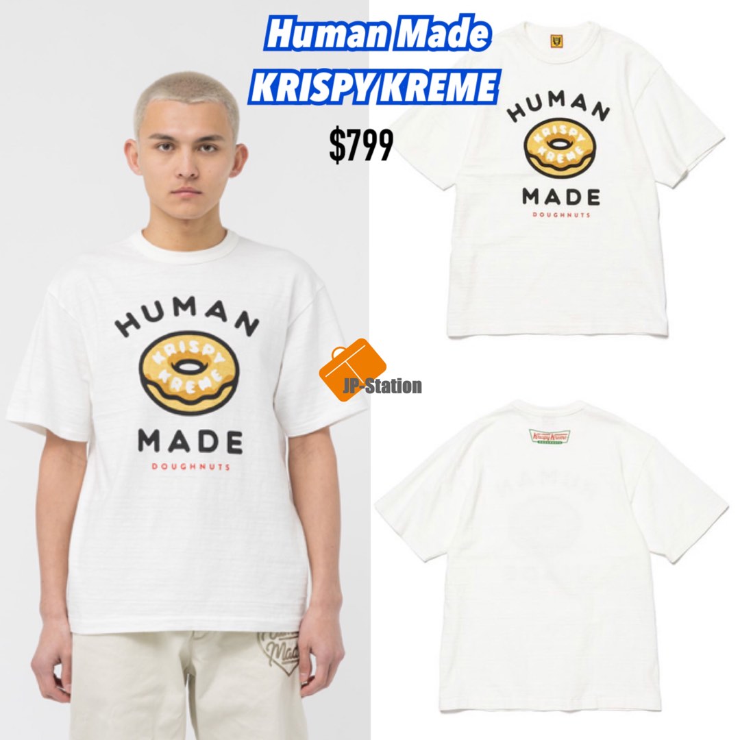 100%COTTONCOLORHUMAN MADE KRISPY KREME GRAPHIC Tシャツ S