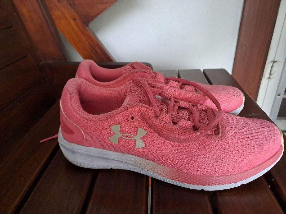 Under Armour Pink Running Shoes HUAT88