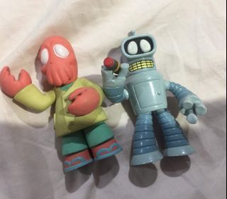 Action Figure simpsons , futurama , ricky and morty