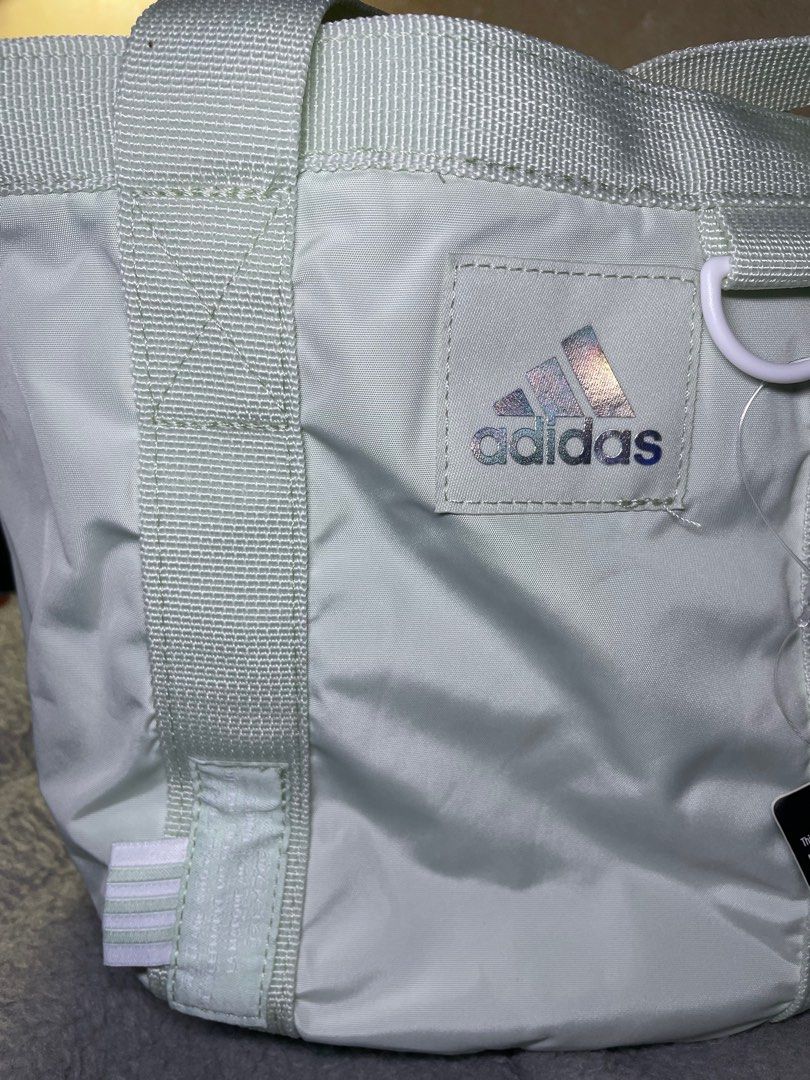 Adidas Originals Adidas Women's Essentials Mini Tote Crossbody Bag In Linen  Green