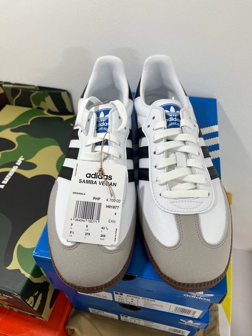Adidas Samba Vegan, Men's Fashion, Footwear, Sneakers on Carousell