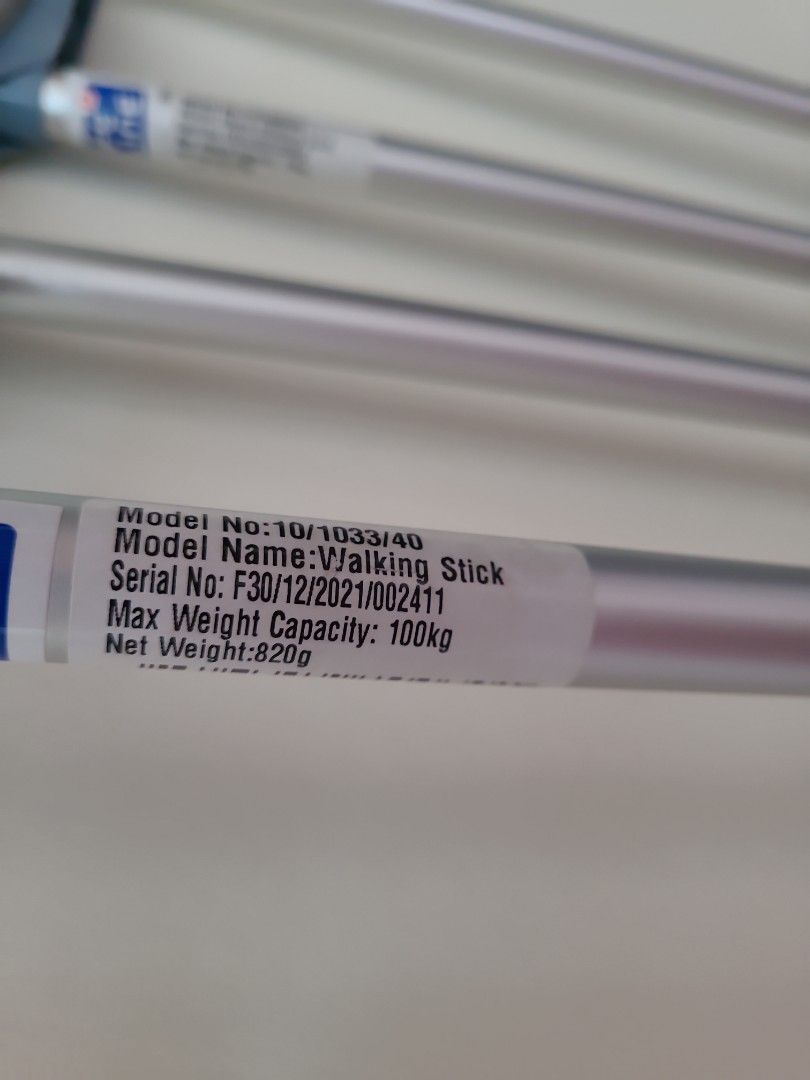 Adult crutches L size, Health & Nutrition, Assistive & Rehabilatory