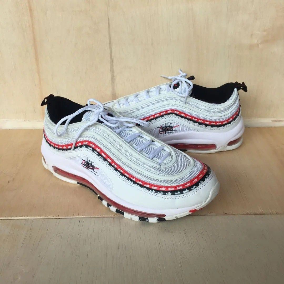 Airmax 97 Script Swoosh Fesyen Pria Sepatu Sneakers di Carousell