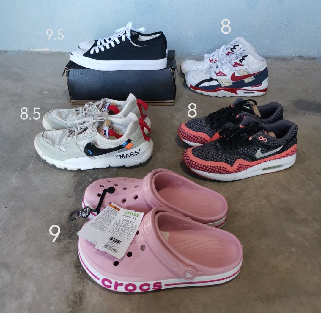crocs nike air max shoes