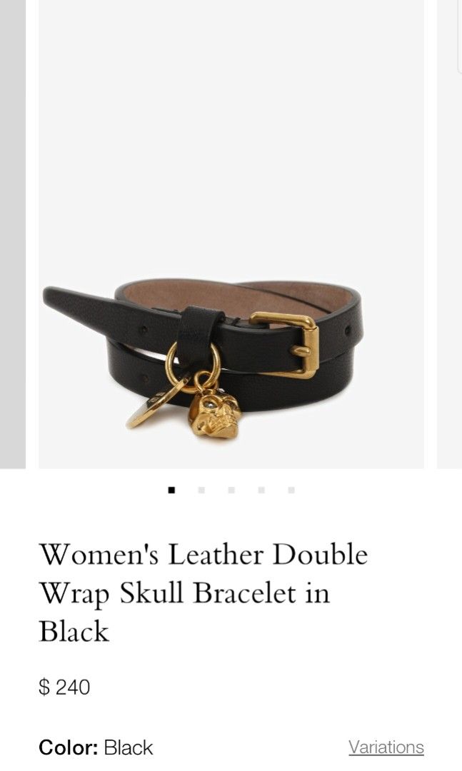 Alexander mcqueen hotsell bracelet womens