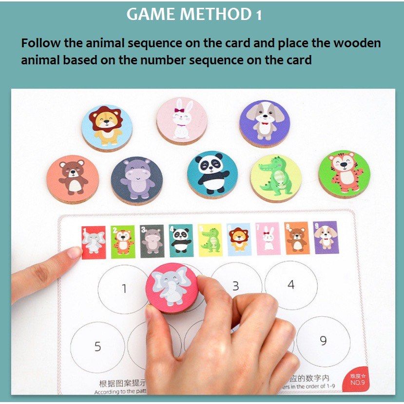 Animal Logic Game/ Kid Game for Single Player/ Kids Thinking Game for  Focus/Single Player Game/Gift for Kids, Hobbies & Toys, Toys & Games on  Carousell