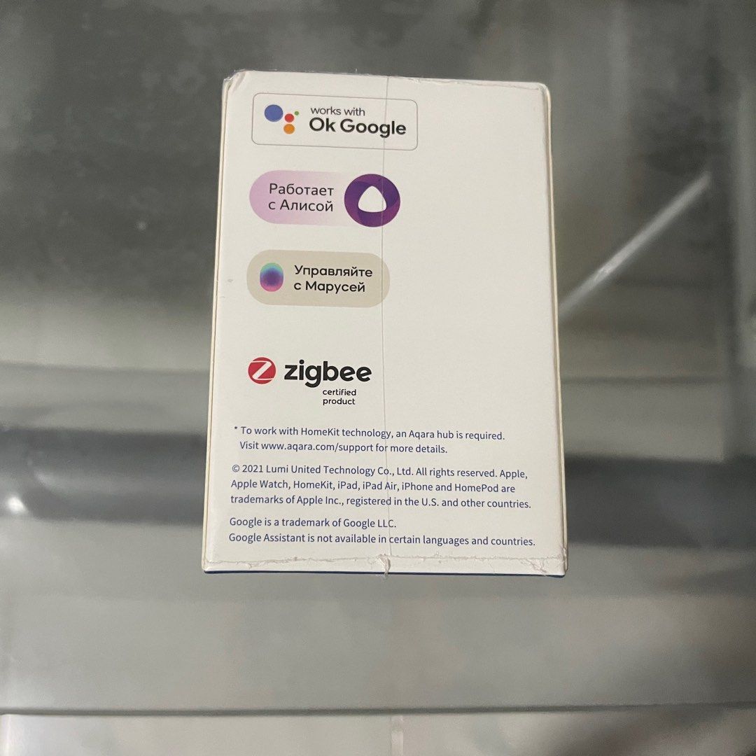 Aqara H1 EU Smart Wall Switch, No Neutral, Double Rocker, TV & Home