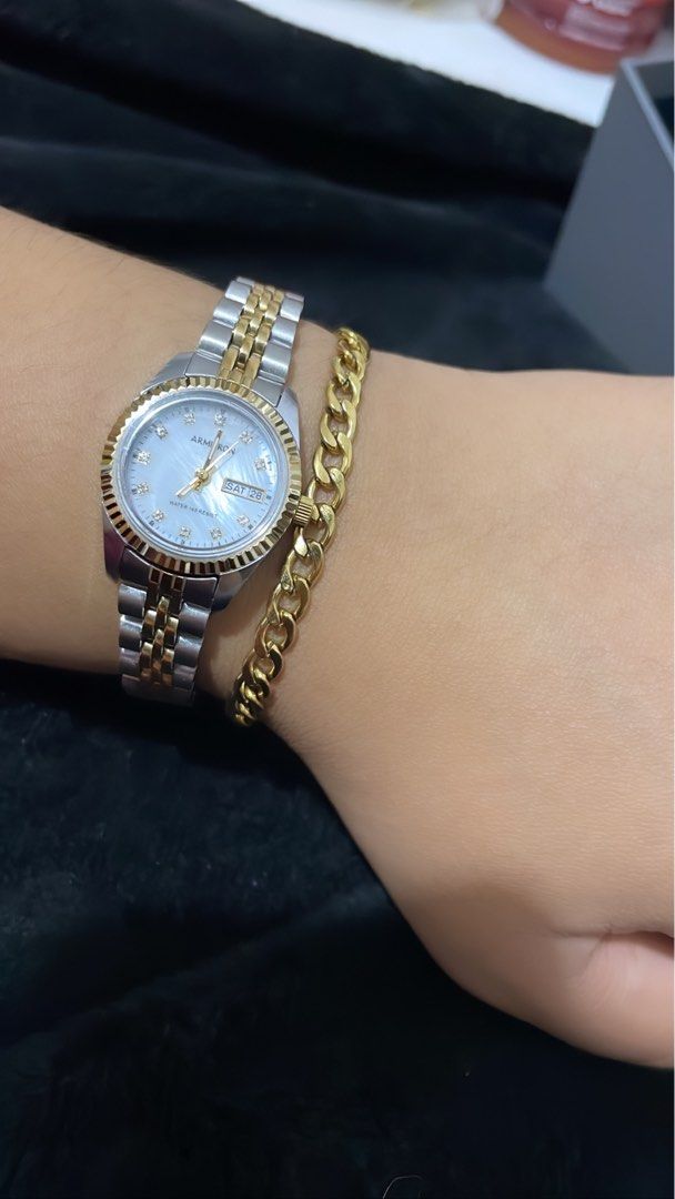 Armitron two tone watch Women s Fashion Watches Accessories