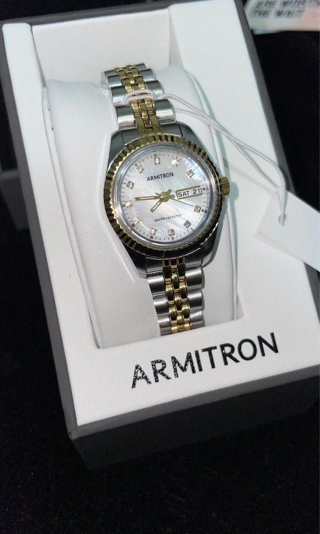 Armitron two tone watch Women s Fashion Watches Accessories